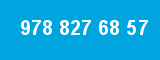 978 827 68 57 978 827 68 57